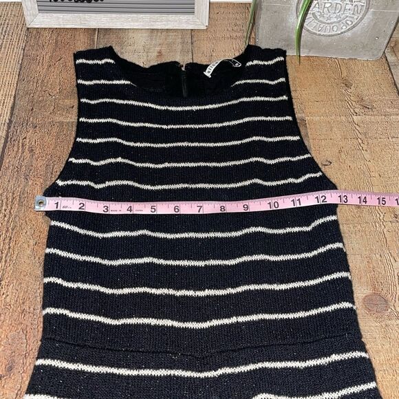 Alice + Olivia Monah Pinstripe Sweater Dress - Picture 11 of 14